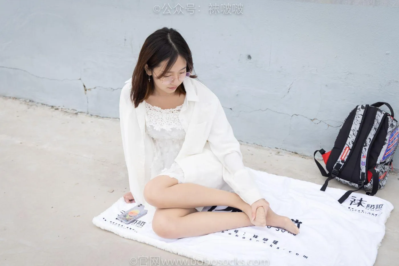 [BoBoSocks袜啵啵]NO.048 小甜豆-平底鞋、肉丝 [146P]插图4